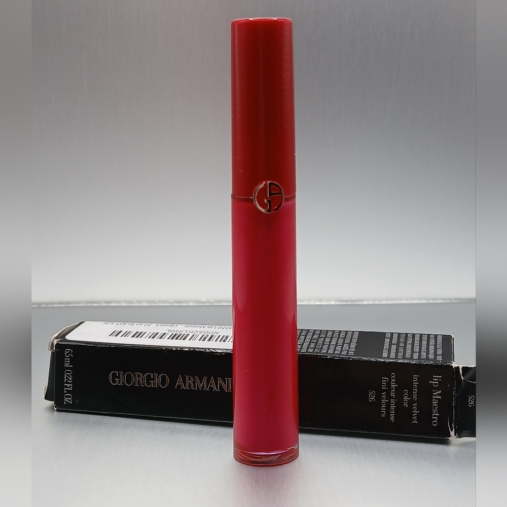 Giorgio Armani Lip Maestro Velvet Lipgloss In Shade 526 BLAST - Picture 2 of 4